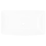Luxe Keramische Rechthoekige Wasbak 71 X 39 Cm ()