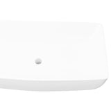 Luxe Keramische Rechthoekige Wasbak 71 X 39 Cm ()