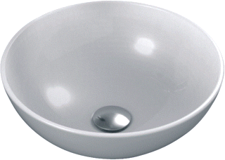 Ideal Standard Strada O Opbouwwast 410X410X150Mm Rond Zonder Kg Zonder Ol Gl Wit Ip