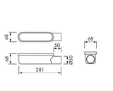 Easydrain Edm1Cleanz-50 - Easy Drain Clean Sifon Zijuitloop Voor Waterslot 50 Mm