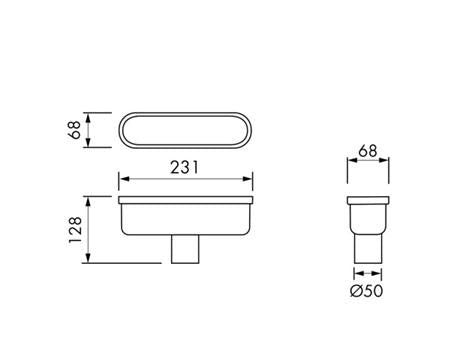 Easydrain Edm1Cleanv-50-O - Easy Drain Clean Sifon Onderuitloop