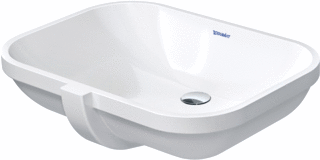 Duravit D-Code Inbouwwastafel Wit Hoogglans 560 Mm