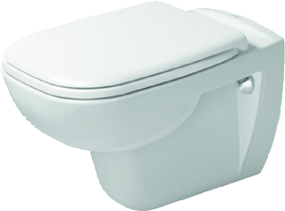 Duravit D-Code Wandwc Wit Hoogglans 545 Mm