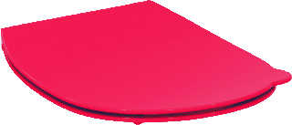 Ideal Standard Contour 21 Schools Zitting Zonder Deksel Voor S3128 En S3126 Rood