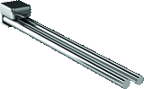Emco Trend Handdoekhouder 2-Armig Draaibaar 450Mm Chroom