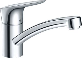 Hansgrohe Hg Kitchen Mixer 120 Logis M31 Eco Coolstart 1Jet Chrome