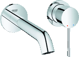 Grohe Essence Tweegats Wastafelmengkraan;L-Size