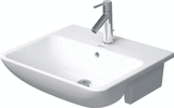 Duravit Me By Starck Halfinbouwwastafel Wit Hoogglans 550 Mm