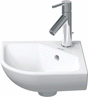 Duravit Me By Starck Hoekfonteintje Wit Hoogglans 435 Mm