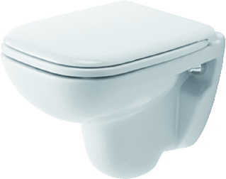 Duravit D-Code Wandwc Wit Hoogglans 480 Mm