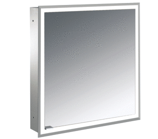 Emco Prime Spiegelkast Led Inb 1 Deur R Spiegel Z/Lichtpakket 600Mm