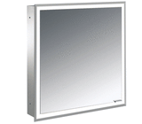 Emco Prime Spiegelkast Led Inb 1 Deur L Wit Z/Lichtpakket 600Mm