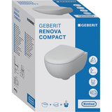 Geberit Renova Compact Pack Wcl Verd.vorm Rf 49Cm Incl Zit Sc/Qrl