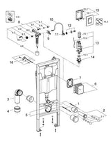 Grohe Rapid Sl Wc Element 113 M Installatiehoogte