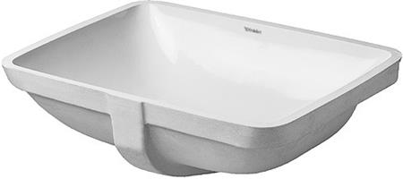 Duravit Starck 3 Inbouwwastafel Wit Hoogglans 530 Mm