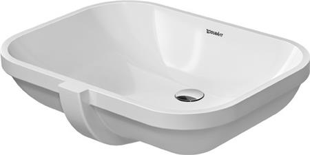 Duravit D-Code Inbouwwastafel Wit Hoogglans 560 Mm