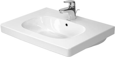 Duravit D-Code Wastafel Wit Hoogglans 650 Mm