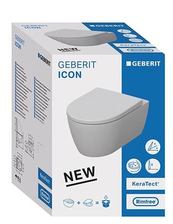 Geberit Icon Pack Wcl Verd.vorm Eff3 Rf Incl Zit Sc/Qrl Tect