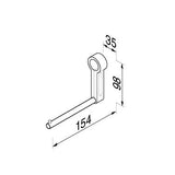 Geesa Comfort & Safety Toiletrolhouder Voor 915804-02