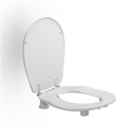 Pressalit Toiletzitting Ergosit Met Deksel 50 Mm Verhoogd