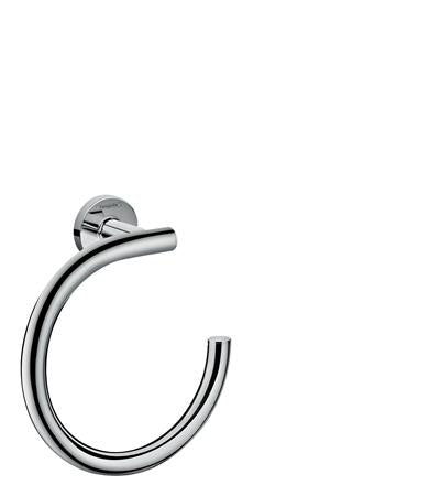 Hans Grohe Hg Towel Ring Logis Universal Chrome