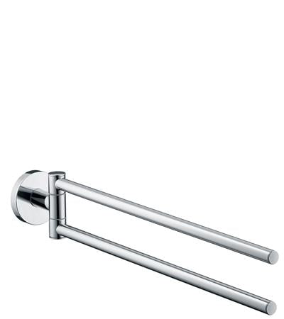 Hansgrohe Hg Twin Towel Holder Logis Chrome