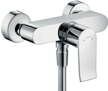 Hansgrohe Hg Shower Mixer Wall Mounted Metris Chrome