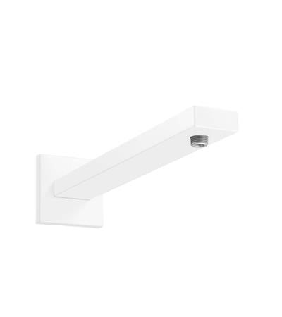 Hans Grohe Hg Shower Arm Square 389 Mm Matt White