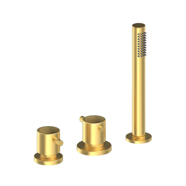 Xenz Duero - 3 Gats Badrandcombinatie Thermostatisch Goud Geborsteld (V2)